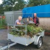 3e tuinbeurt augustus met zonnig weer